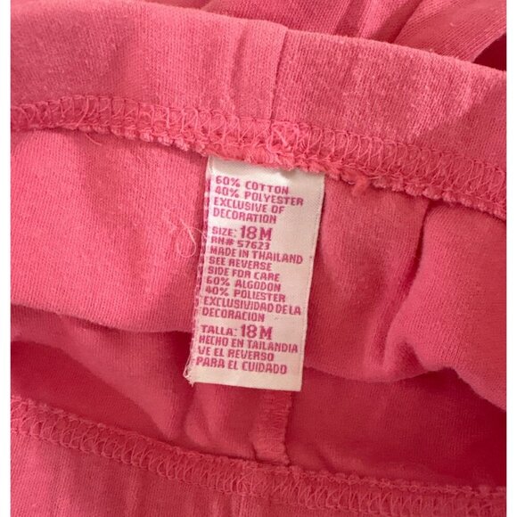 Gerber Toddler Girls 18M 2 Piece Pink Floral‎ Long-Sleeve Top & Pants Set - Picture 6 of 6